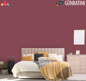 Filli boya 2026 renk katalogu günbatımı rengi