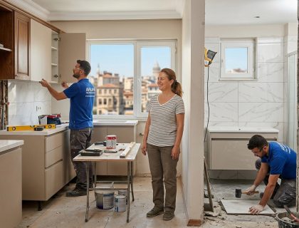 Avrupa Yapı dekorasyon istanbul mutfak banyo yenileme süreci