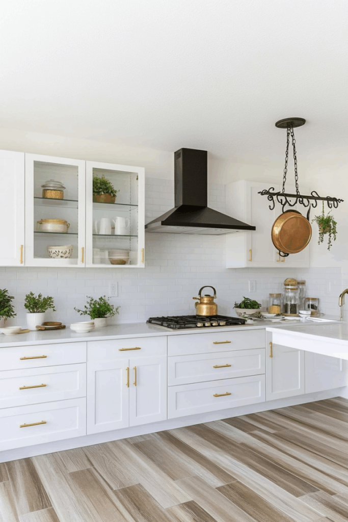 Beyaz mutfak modelleri ve dekorasyon fikirleri