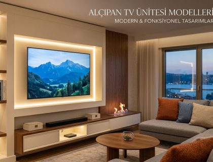 Alçıpan TV Ünitesi Tasarımları