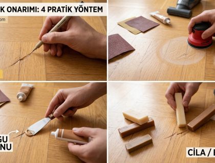 Çizilmiş Parke Nasıl Onarılır?